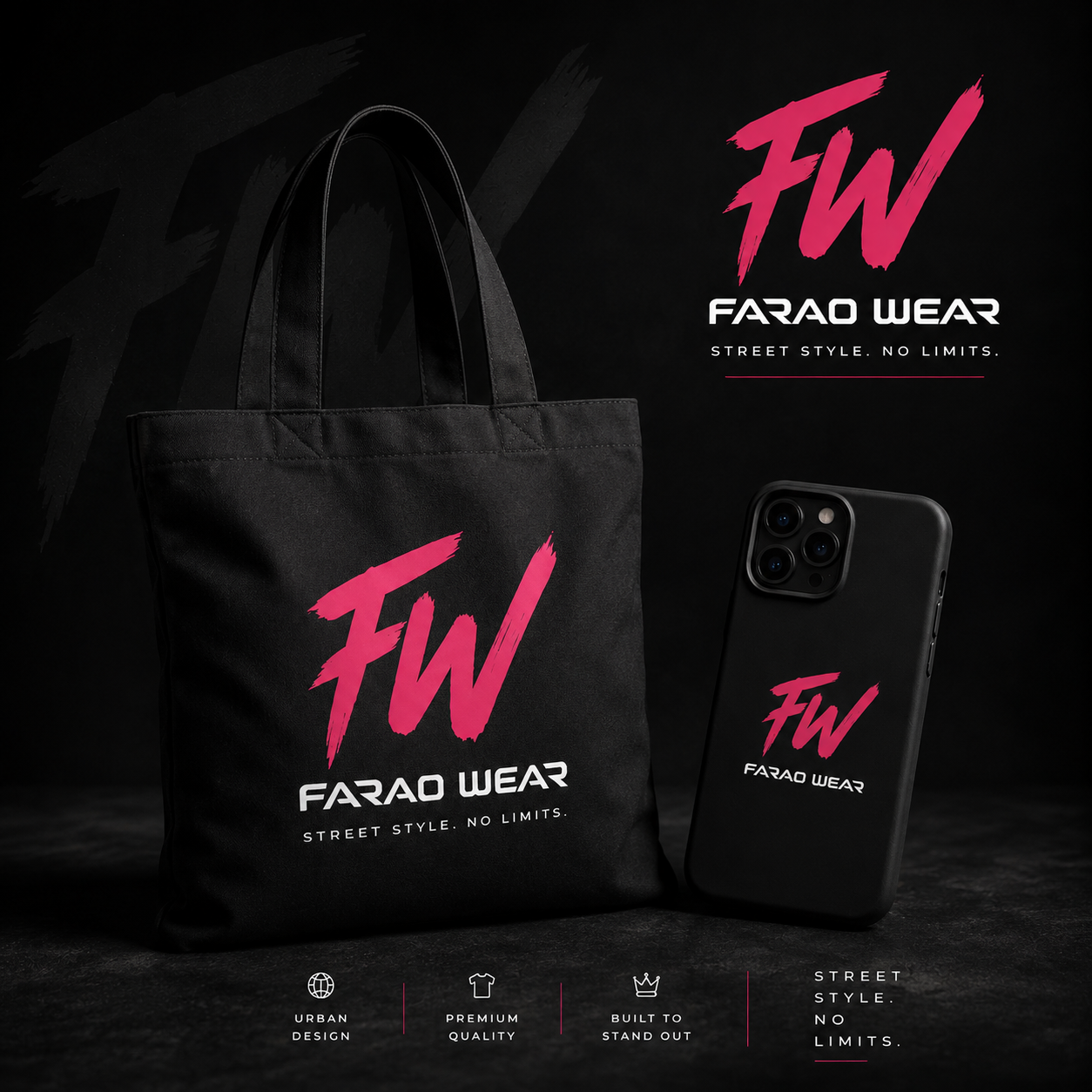 Farao Wear Products Tote & Accessories